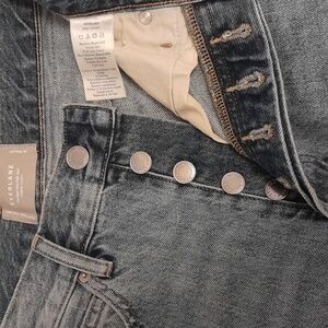 Everlane womens Rigid Way-High jean organic Cotton  26 Regular